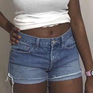 BDG distressed high waisted tomgirl shorts